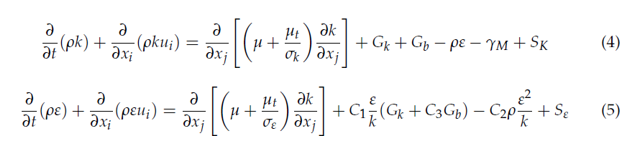 معادلات 4 و 5