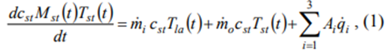 معادله 1 در مسیر بررسی توزیع حرارتی تاندیش