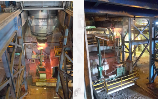 ماشین گانینگ 2 لنسه در کارخانه Ternium CSA برزیل